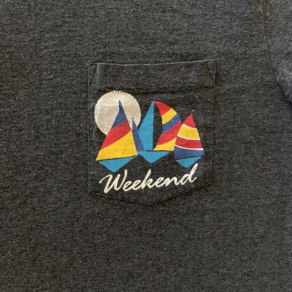 Chubbies Weekend Short Sleeve Crewneck Shirt Mens Large - Picture 2 of 5